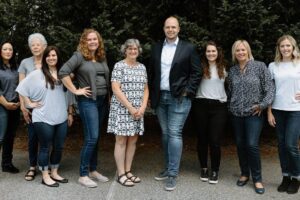 The dental team at Cedarwood Dentistry.