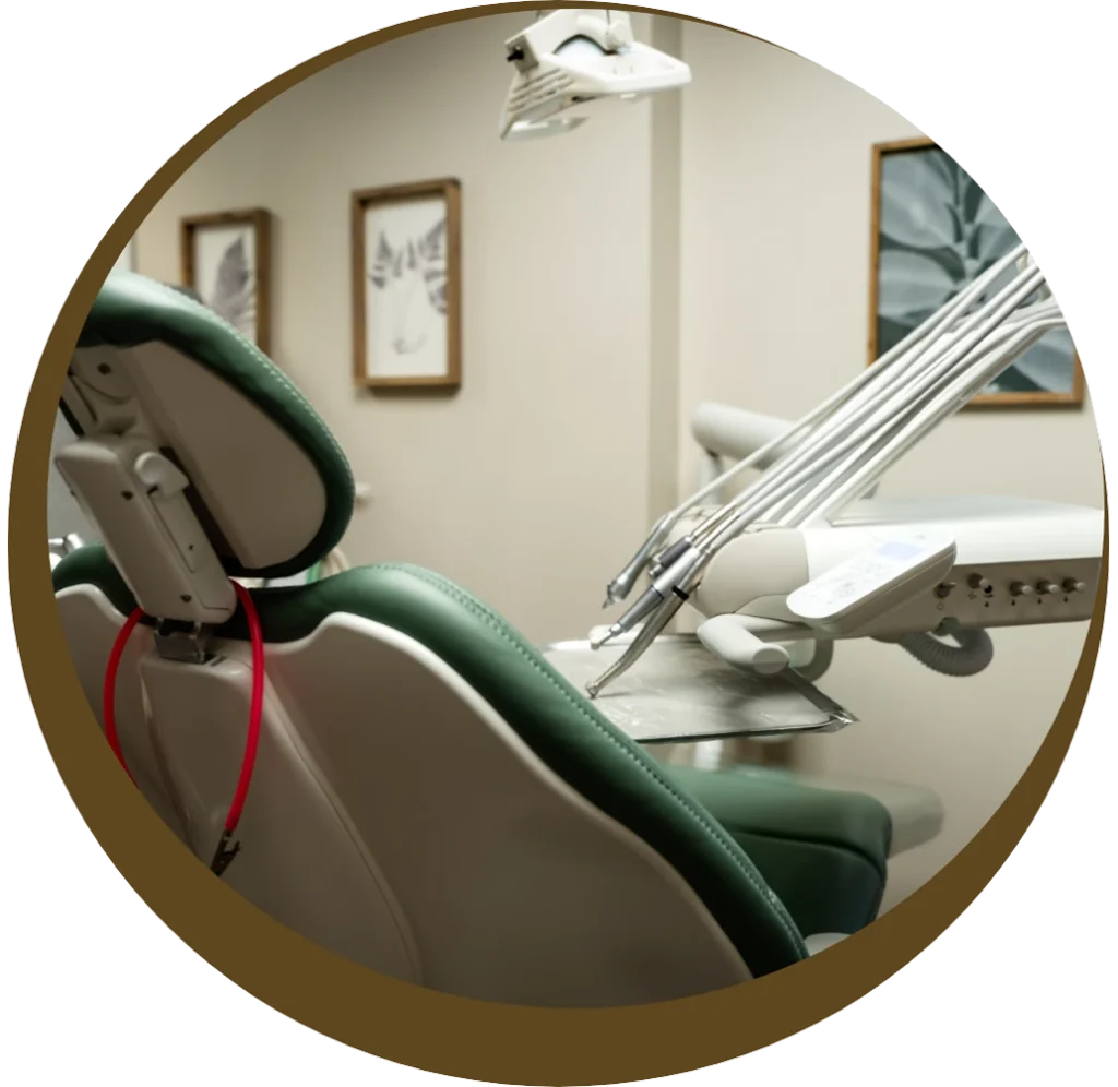 Dental chair at Cedarwood Dentistry in Midlothian